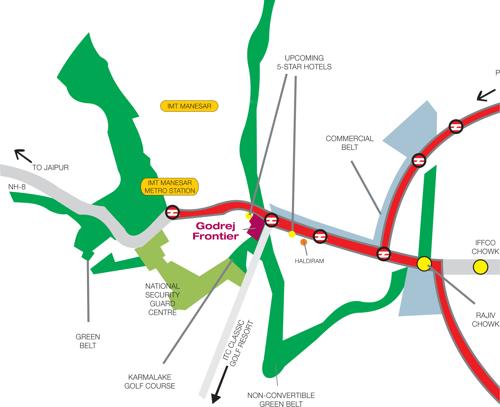  frontier Images for Location Plan of Godrej Frontier