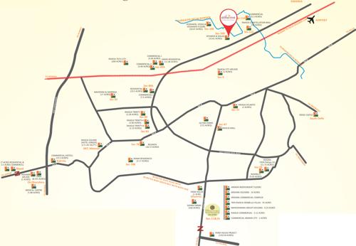  atharva Images for Location Plan of Raheja Atharva