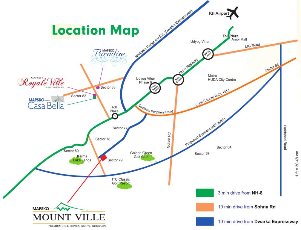 Images for Location Plan of Mapsko Royale Ville