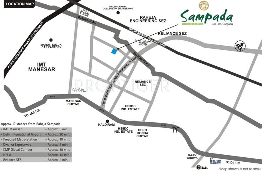 Images for Location Plan of Raheja Sampada