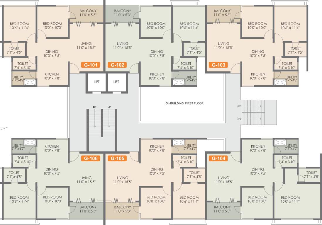  mithila Images for Cluster Plan of Rohan Mithila