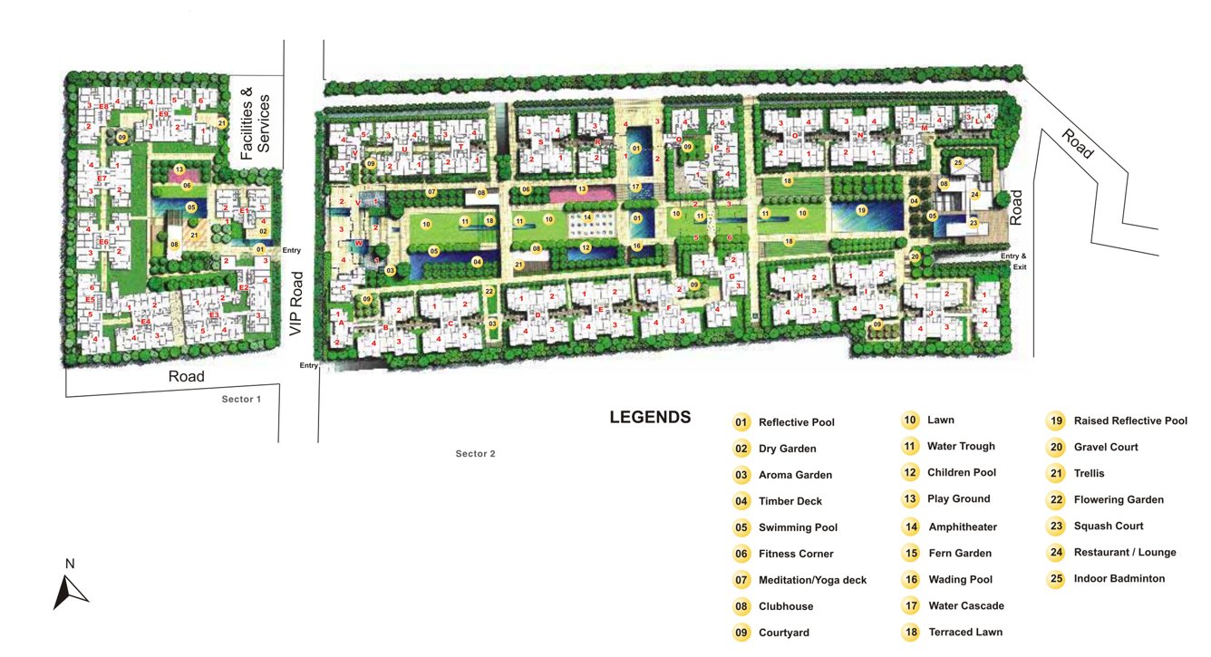  mithila Images for Master Plan of Rohan Mithila