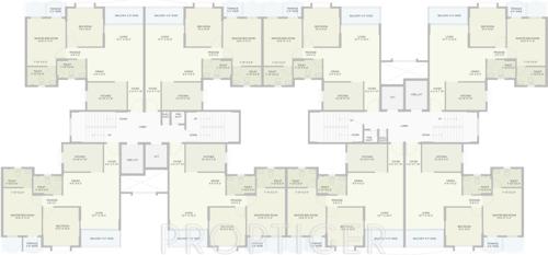 Images for Cluster Plan of TATA La Montana la-montana Images for Cluster Plan of TATA La Montana
