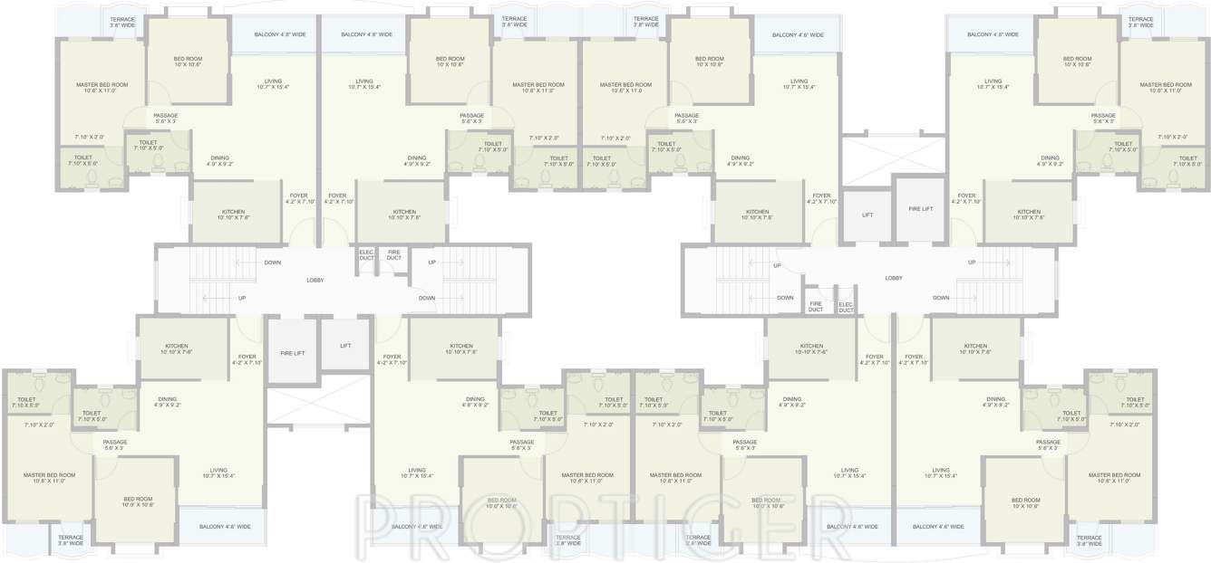  la montana Images for Cluster Plan of TATA La Montana