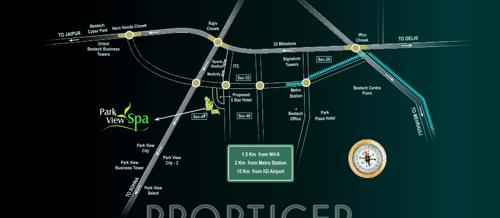  park-view-spa Images for Location Plan of Bestech Park View Spa