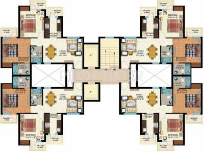  paradise Tower B Cluster Plan
