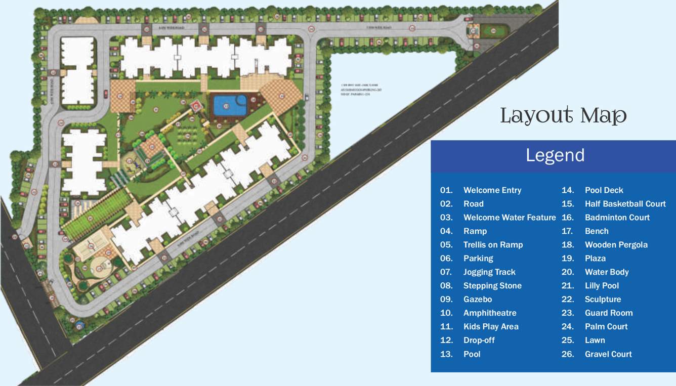 paradise Images for Layout Plan of Mapsko Paradise