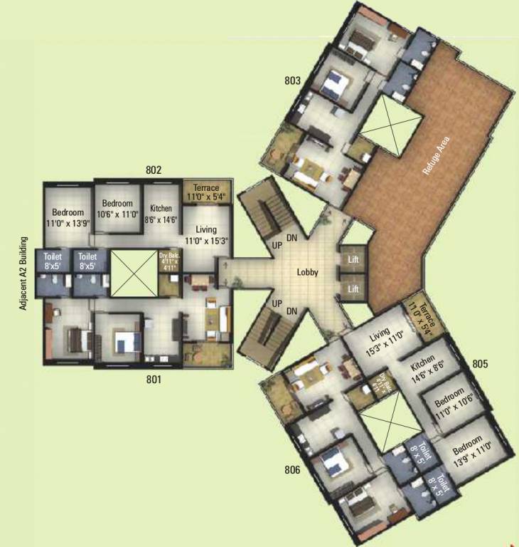 Images for Cluster Plan of Kumar Palmcrest