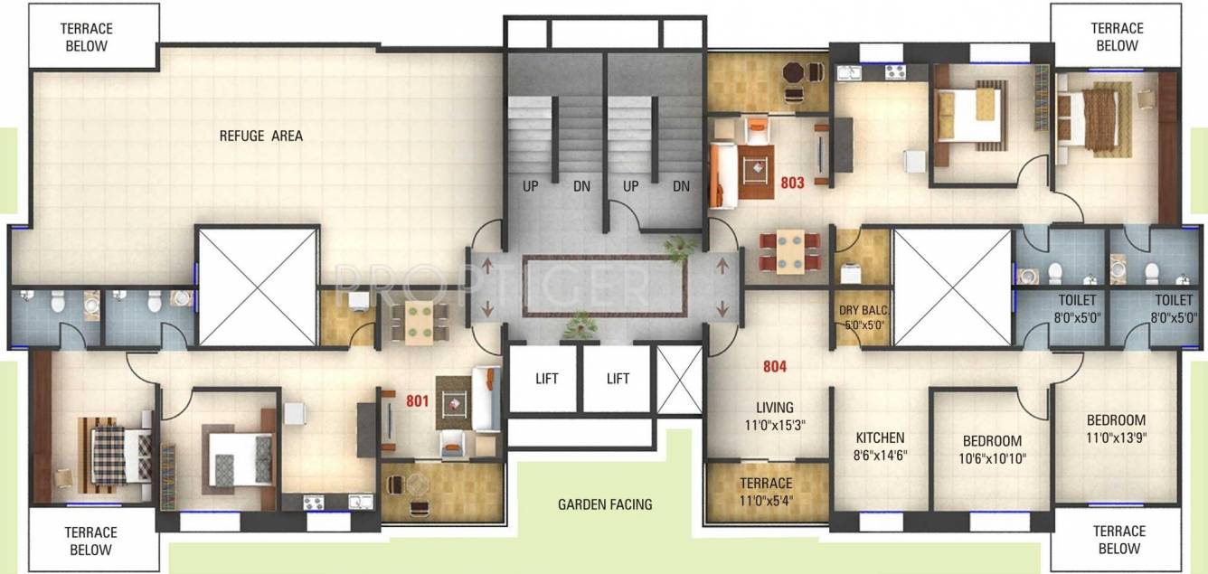 Images for Cluster Plan of Kumar Palmcrest