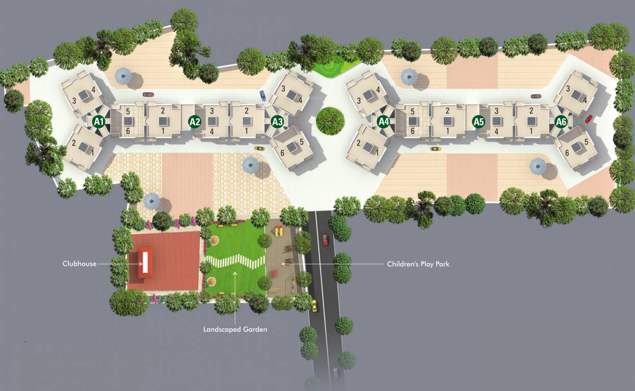 Images for Layout Plan of Kumar Palmcrest