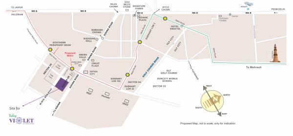 Location Plan violet Location Plan