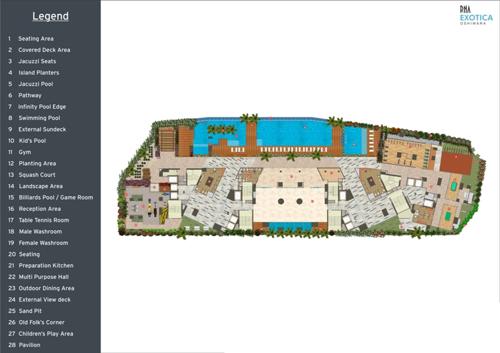  exotica-apartment Images for Master Plan of RNA Exotica Apartment