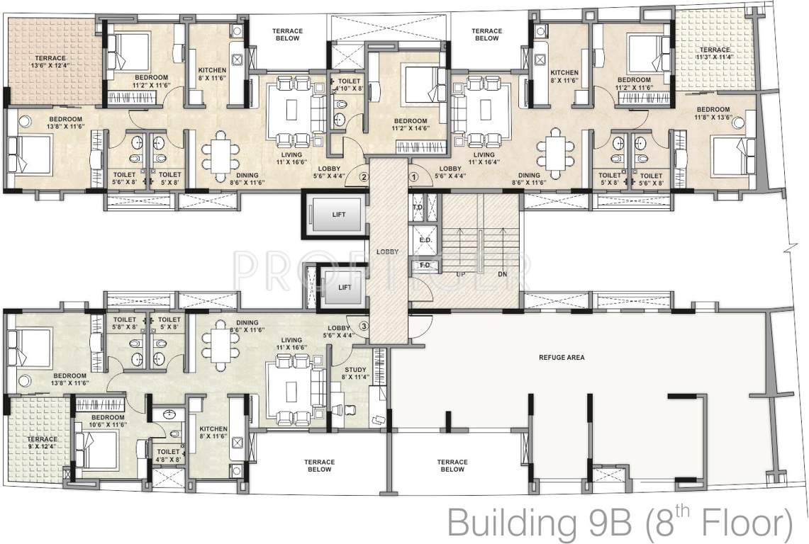  estate Images for Cluster Plan of Kalpataru Estate