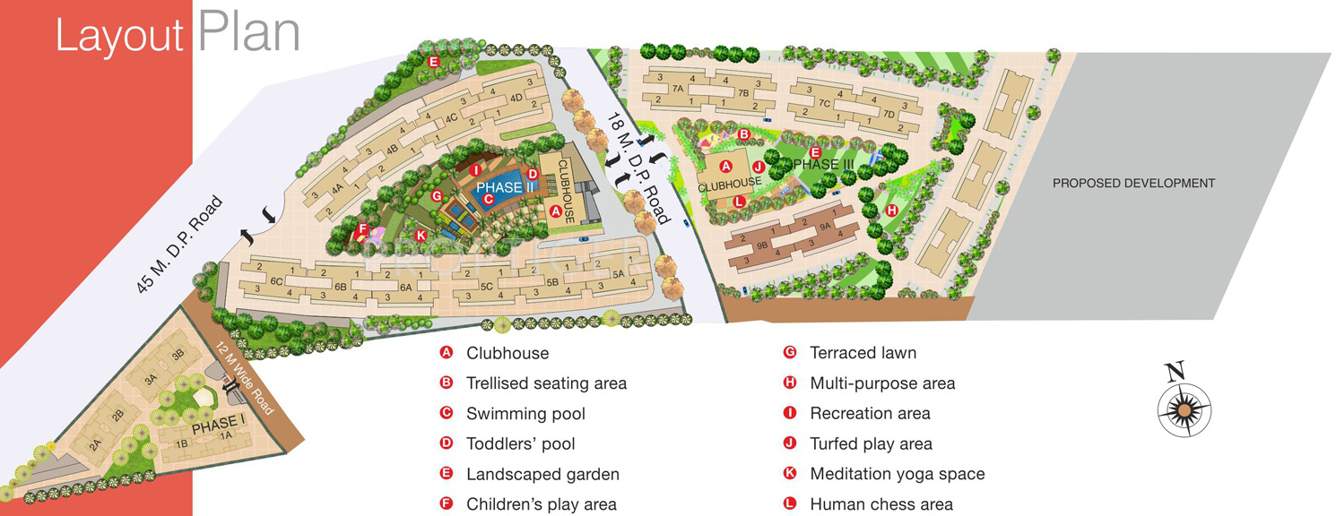  estate Images for Layout Plan of Kalpataru Estate