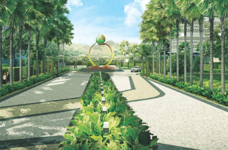  blu Internal Roads & Footpaths