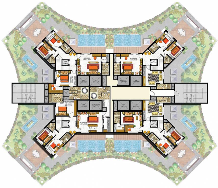 Images for Cluster Plan of Indiabulls Sky