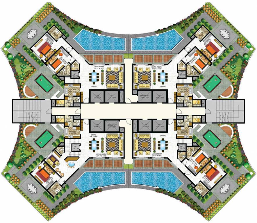 Images for Cluster Plan of Indiabulls Sky