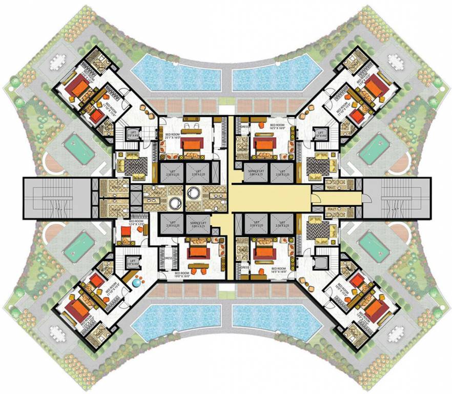 Images for Cluster Plan of Indiabulls Sky