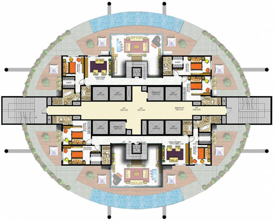 Images for Cluster Plan of Indiabulls Sky