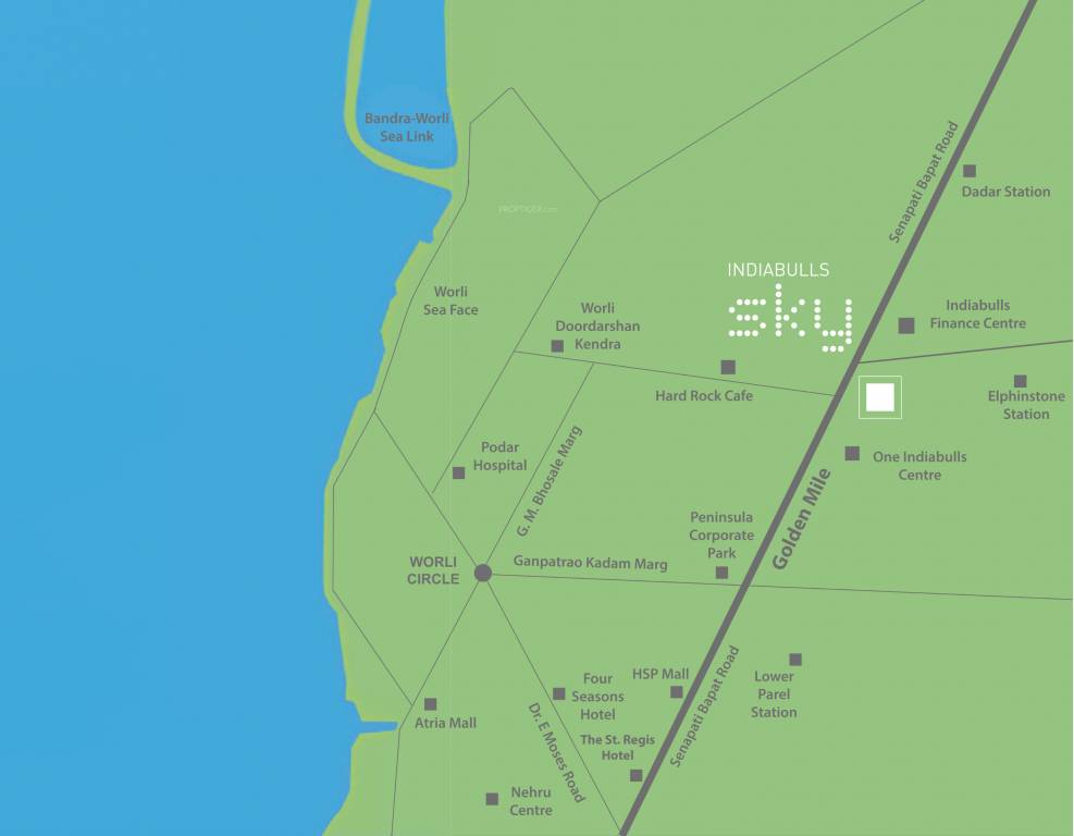 Images for Location Plan of Indiabulls Sky