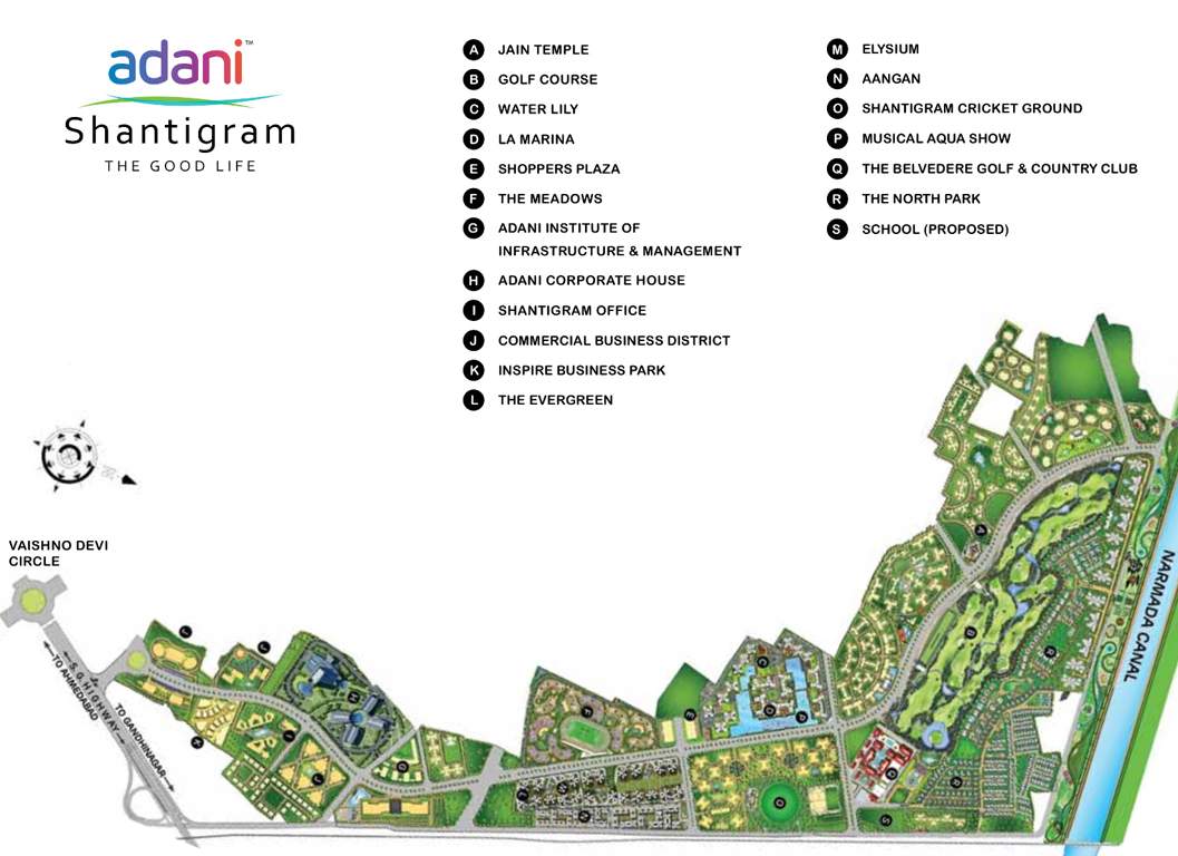  the meadows Images for Master Plan of Adani The Meadows
