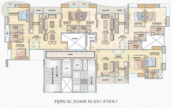 Images for Cluster Plan of Hubtown Siddhi