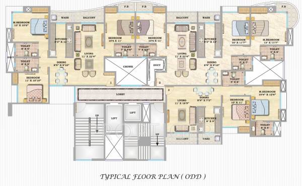 Images for Cluster Plan of Hubtown Siddhi