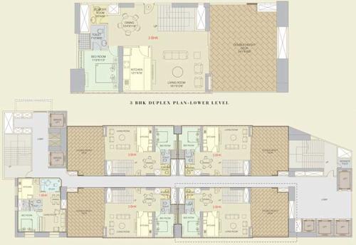  terraces Images for Cluster Plan of Orbit Terraces