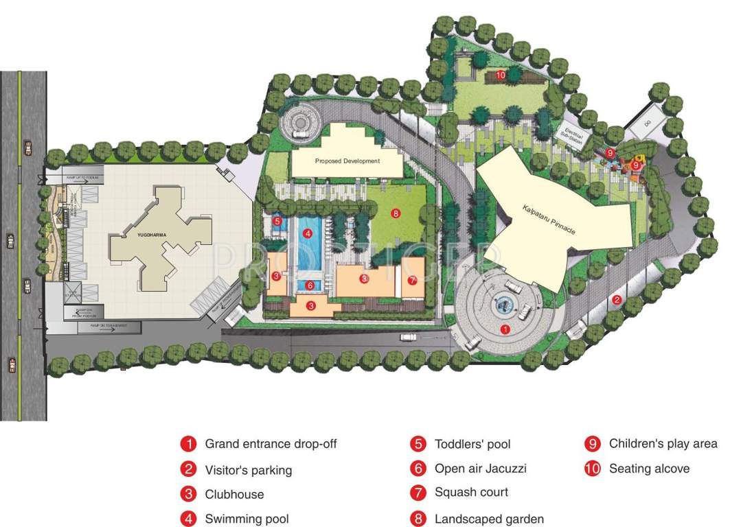  pinnacle Images for Layout Plan of Kalpataru Pinnacle