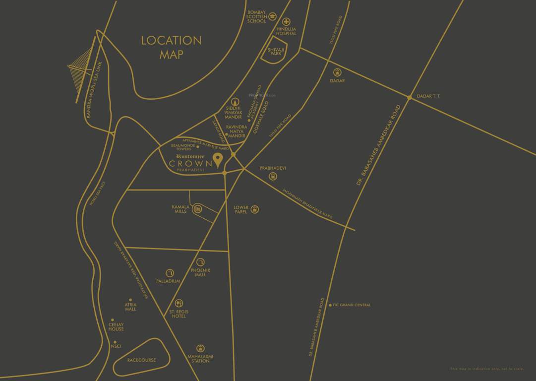 crown Images for Location Plan of DB Orchid Crown