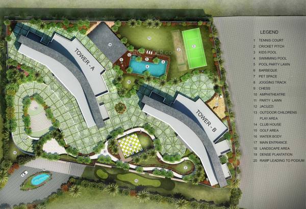 Images for Layout Plan of DB Orchid Heights