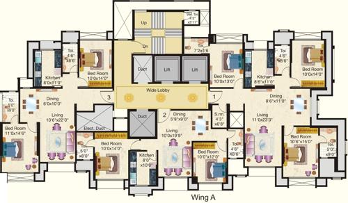 Images for Cluster Plan of Hiranandani Maitri Park maitri-park Images for Cluster Plan of Hiranandani Maitri Park