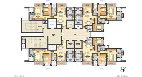 Images for Cluster Plan of Lodha Primero primero Images for Cluster Plan of Lodha Primero