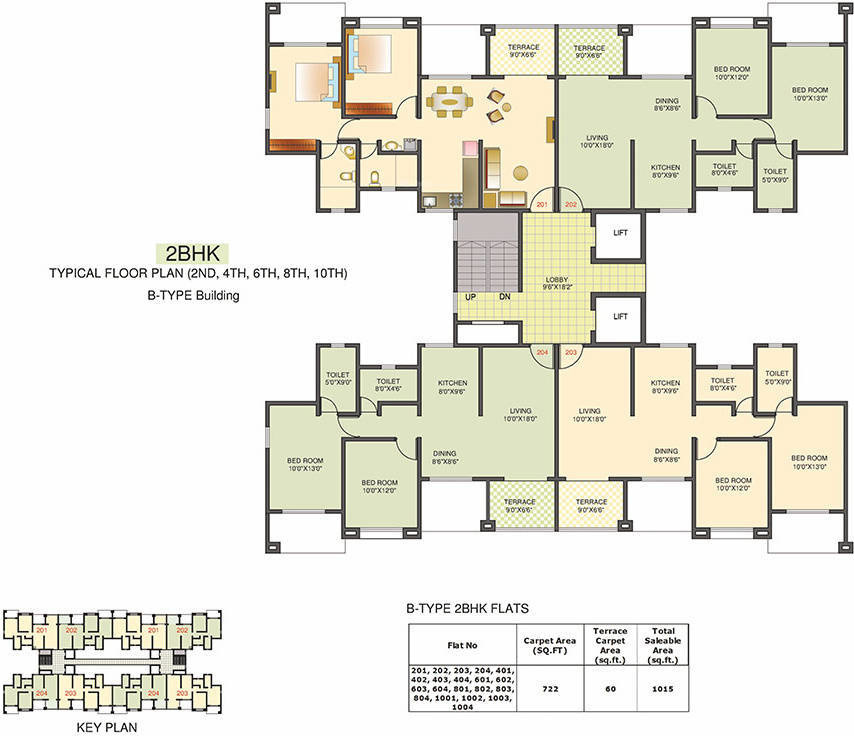 Images for Cluster Plan of Kolte Patil Margosa Heights