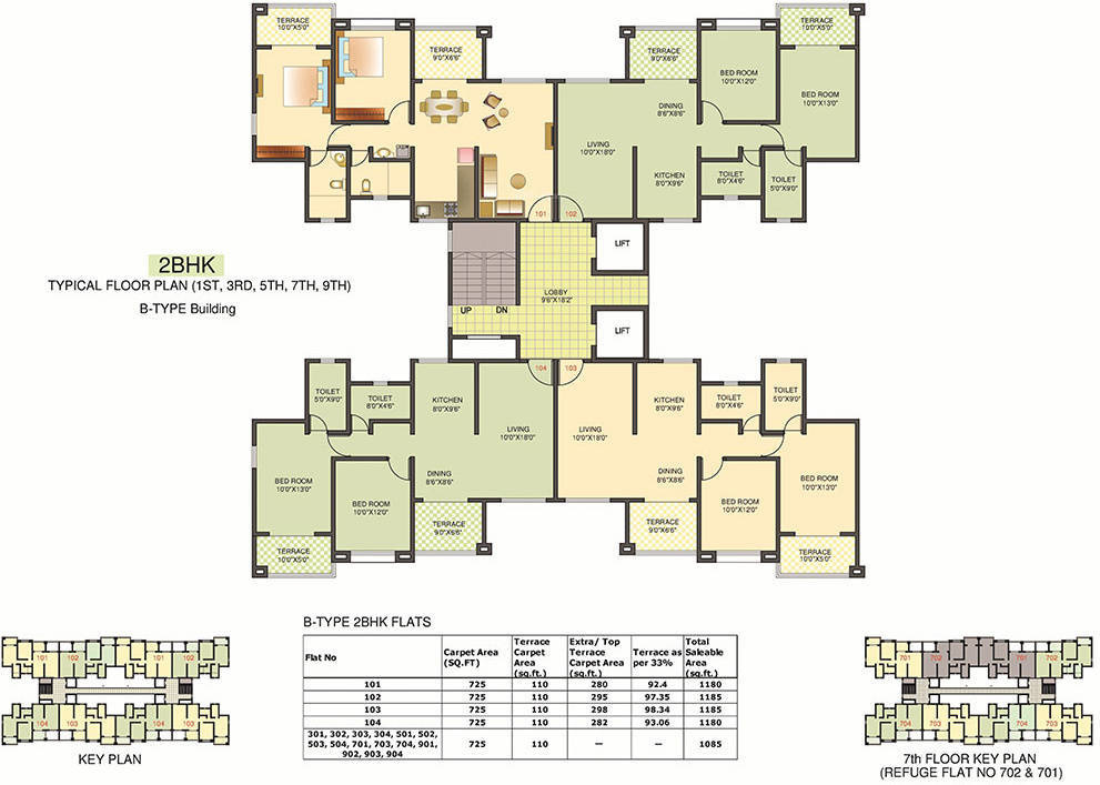 Images for Cluster Plan of Kolte Patil Margosa Heights