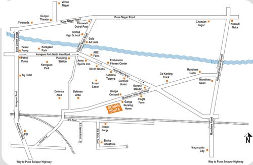  ishita Images for Location Plan of Rohan Ishita