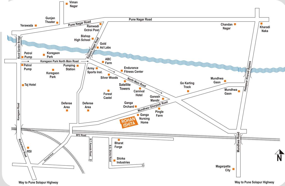  ishita Images for Location Plan of Rohan Ishita