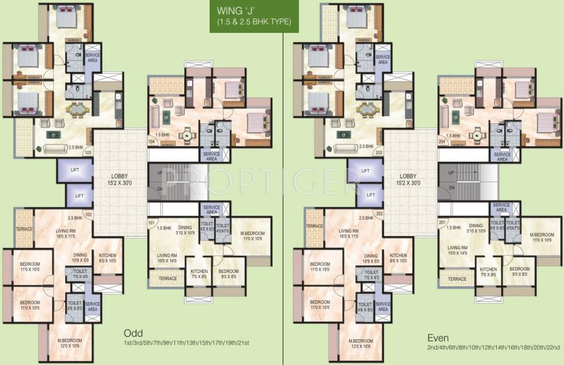 Images for Cluster Plan of Akshar Green World