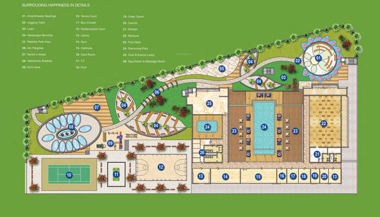 Images for Layout Plan of Akshar Green World