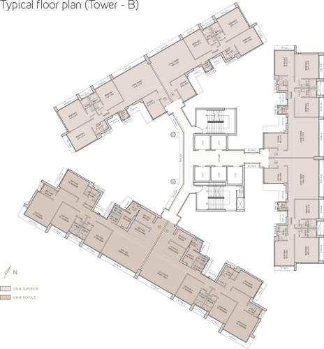 Images for Cluster Plan of Oberoi Esquire esquire Images for Cluster Plan of Oberoi Esquire