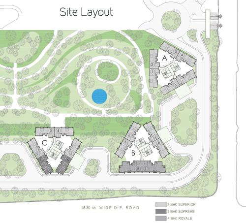 Images for Layout Plan of Oberoi Esquire esquire Images for Layout Plan of Oberoi Esquire