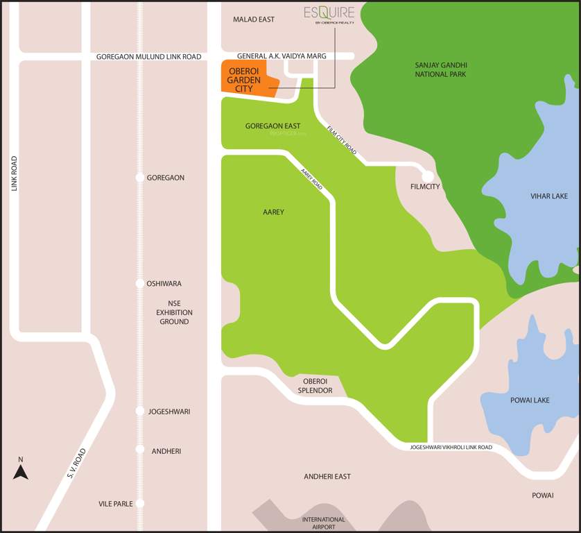 esquire Images for Location Plan of Oberoi Esquire