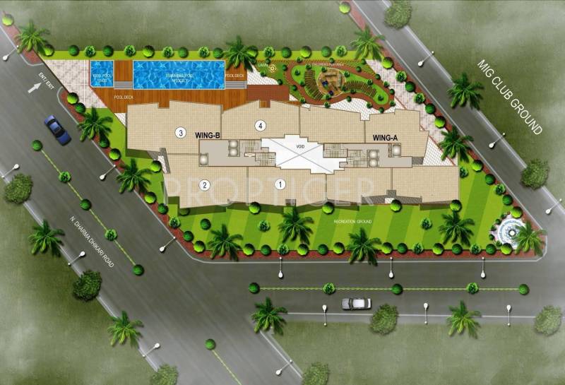  oriana Images for Site Plan of Rustomjee Constructions Oriana