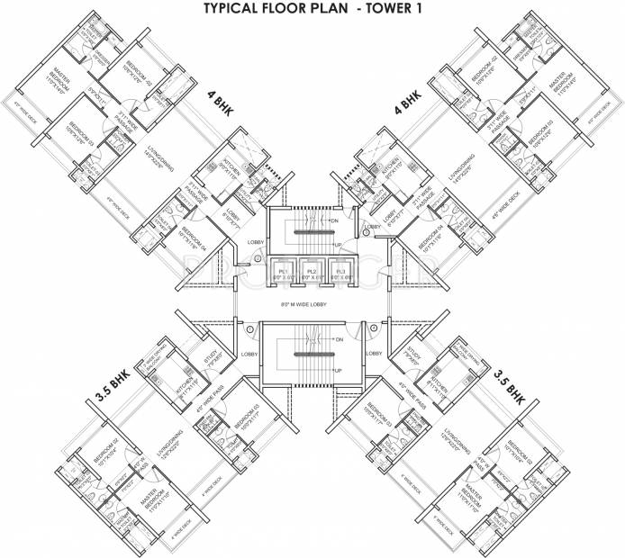  anthurium Images for Cluster Plan of Runwal Anthurium