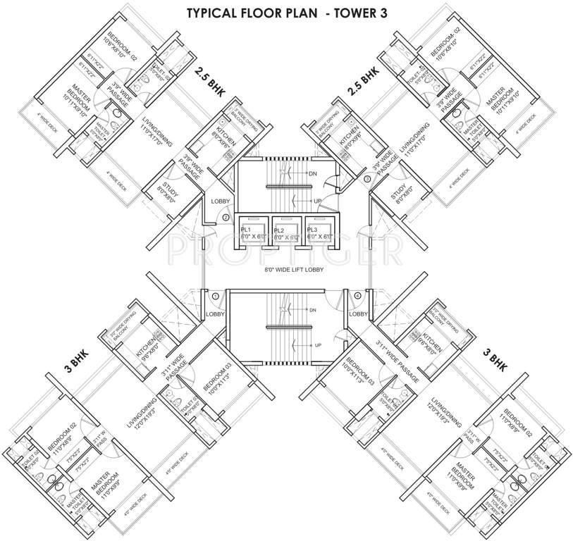  anthurium Images for Cluster Plan of Runwal Anthurium
