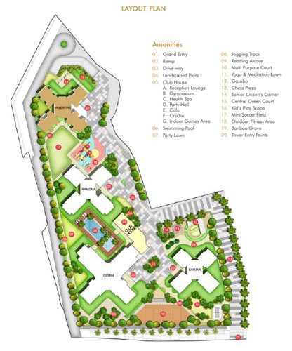  anthurium Images for Layout Plan of Runwal Anthurium