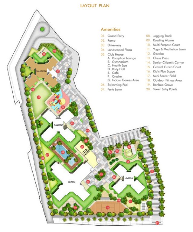  anthurium Images for Layout Plan of Runwal Anthurium