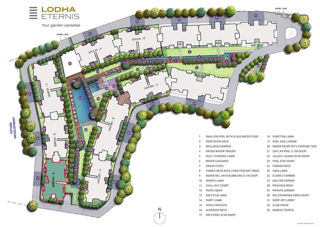 eternis Images for Master Plan of Lodha Eternis