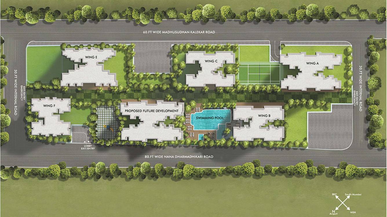 Images for Layout Plan of Rustomjee Seasons