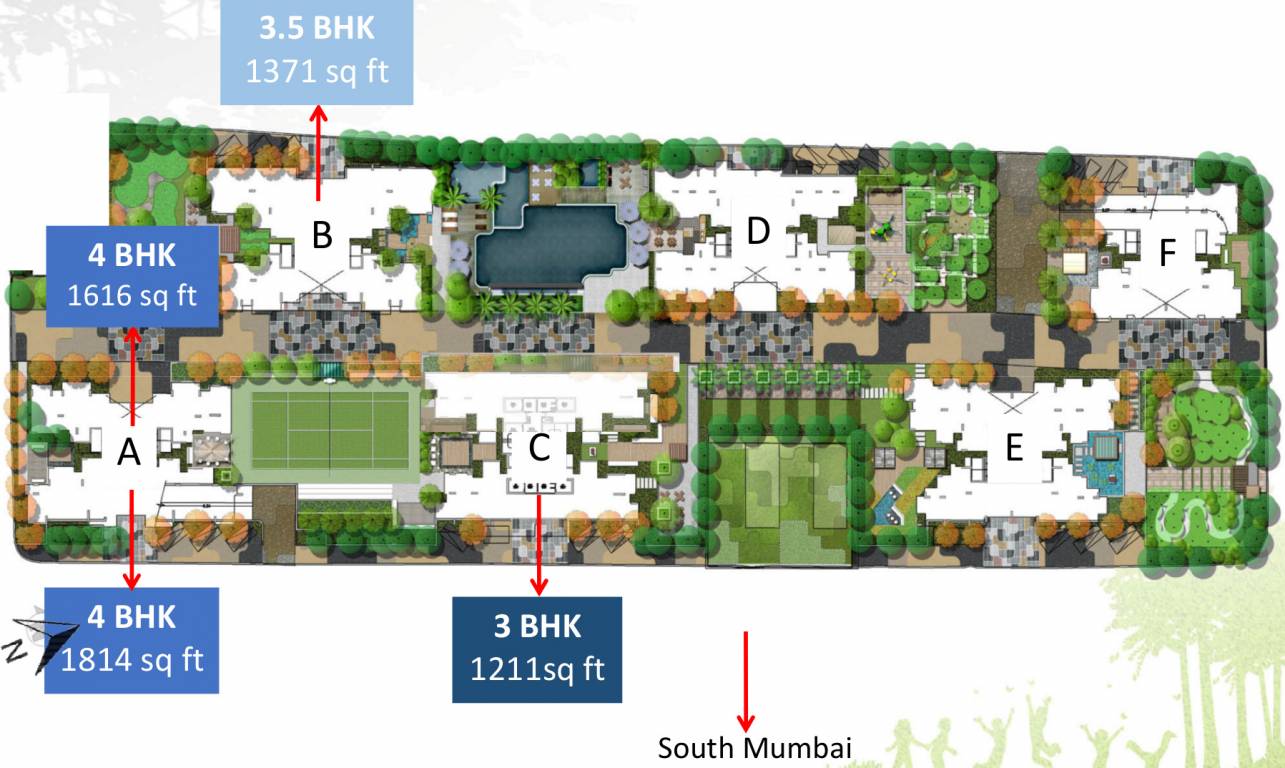Images for Master Plan of Rustomjee Seasons